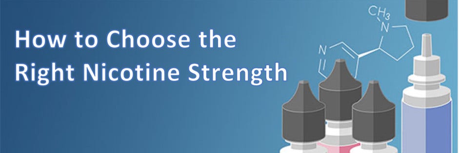 How to choose the right Nicotine Strength for you? My Vapery UK How to choose the right Nicotine Strength for you? My Vapery UK