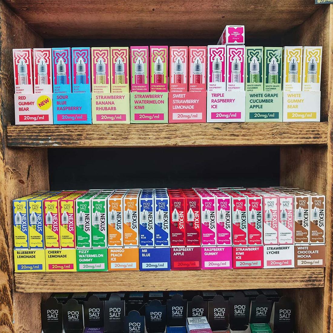 The Best E-liquids in the UK: Why Pod Salt Ranks Above Elux and Elfliq