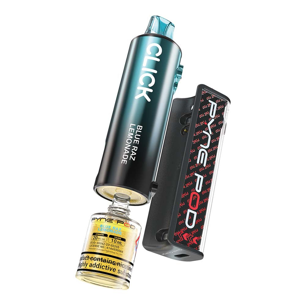 Pyne Pod Click 10K Blueberry Raspberry Lemonade Starter Kit