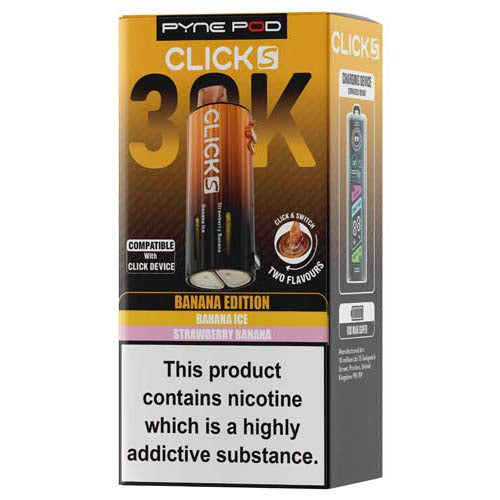 Pyne Pod Click S 30K Banana Edition Refill Pods