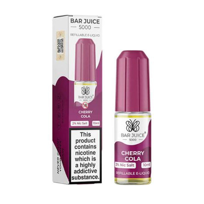 Bar Juice 5000 Cherry Cola 10ml Nic Salt E-Liquid