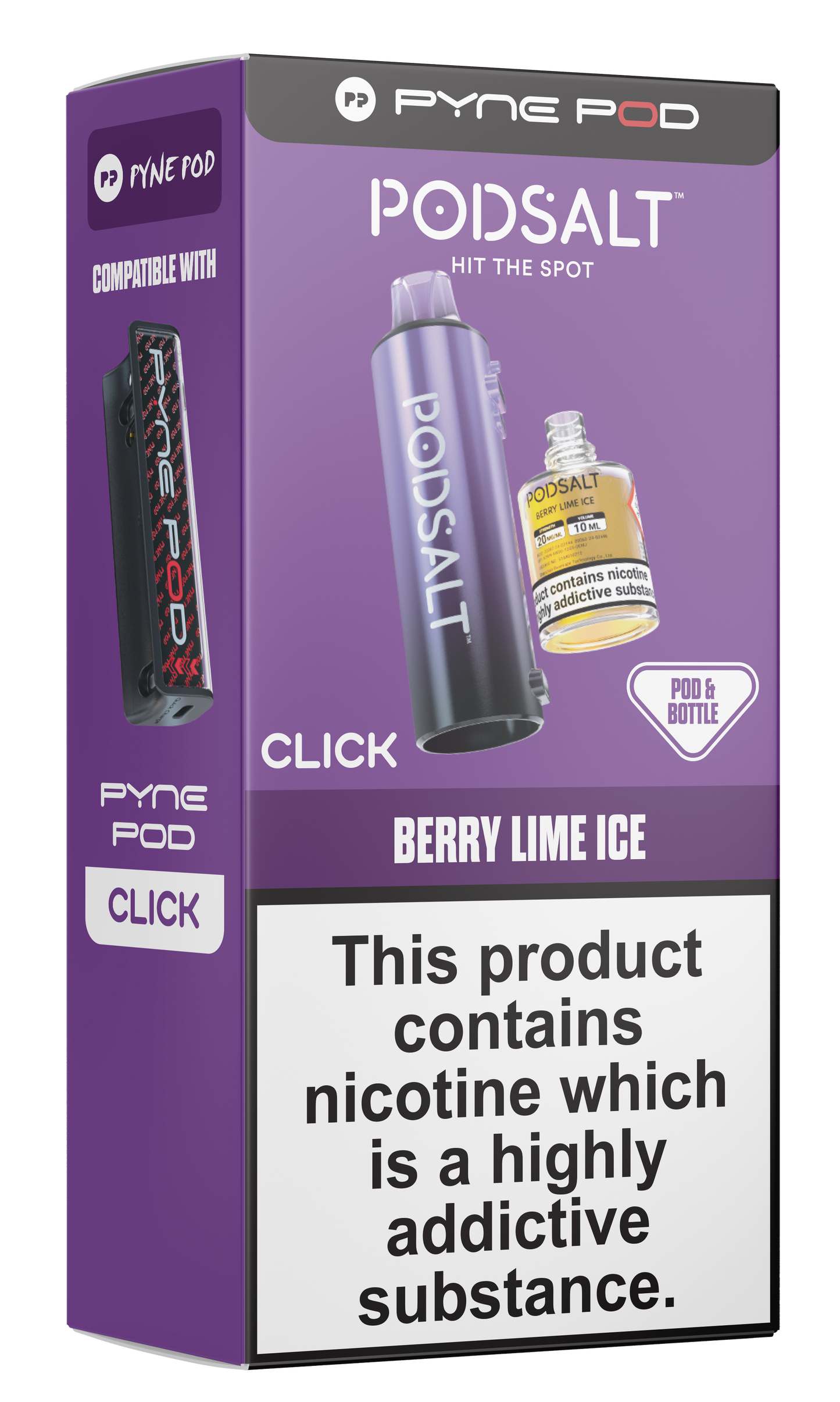 Pyne Pod Click Berry Lime Ice Pods
