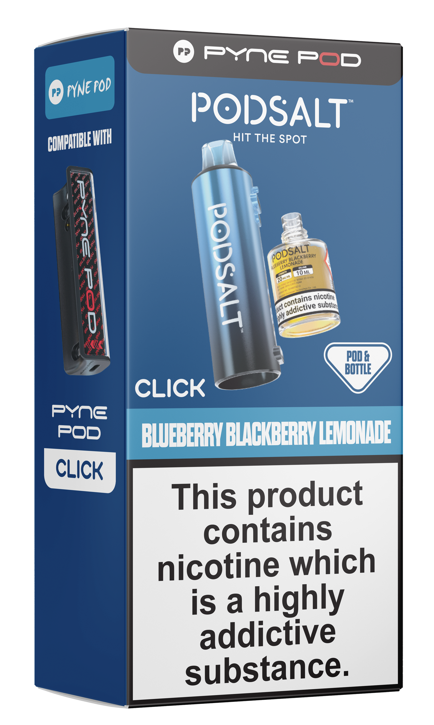 Pyne Pod Click Blueberry Blackberry Lemonade Pods