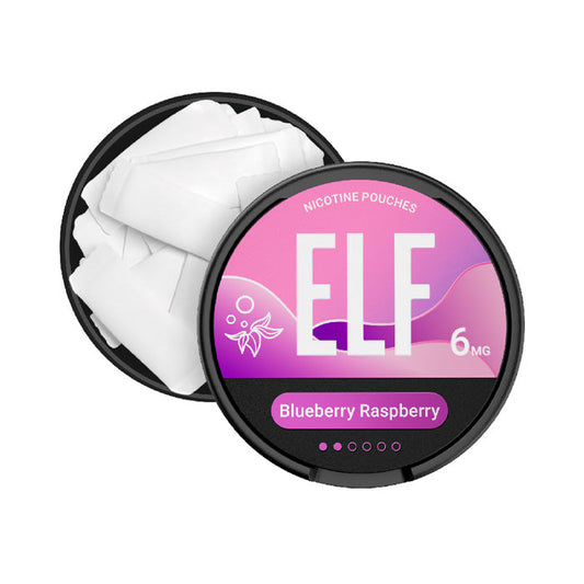 ELF Blueberry Raspberry Nicotine Pouches
