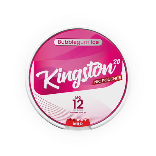 Kingston Bubblegum Ice Nicotine Pouches