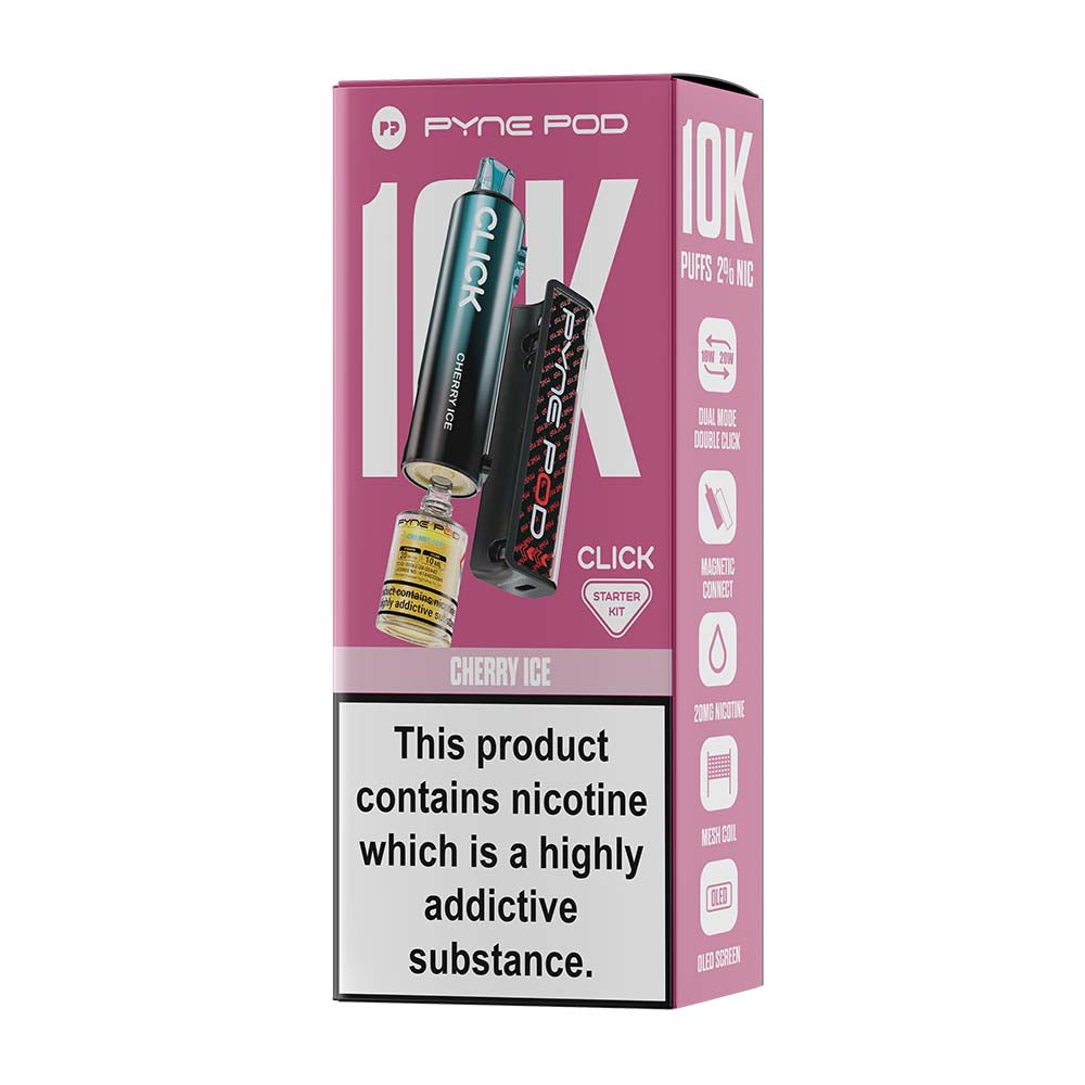 Pyne Pod Click 10K Cherry Ice Starter Kit