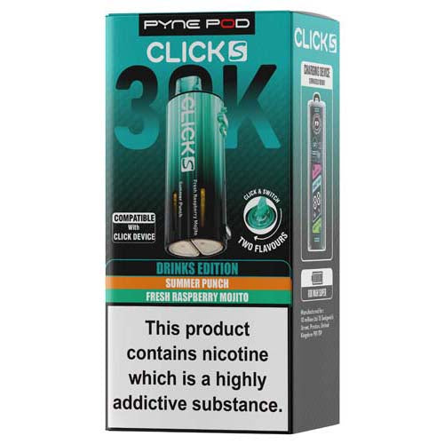Pyne Pod Click S 30K Drinks Edition Refill Pods