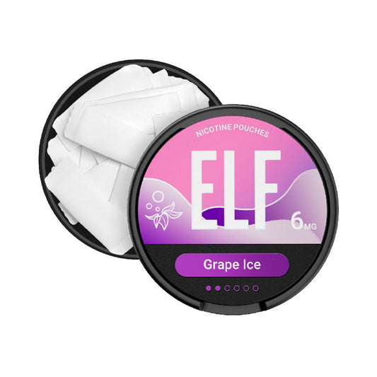 ELF Grape Ice Nicotine Pouches