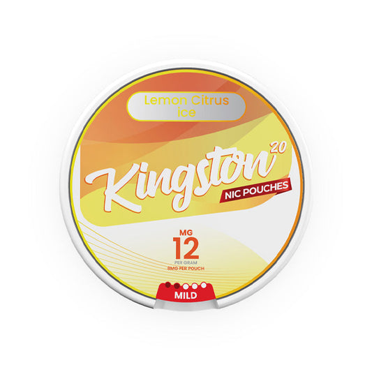Kingston Lemon Citrus Ice Nicotine Pouches