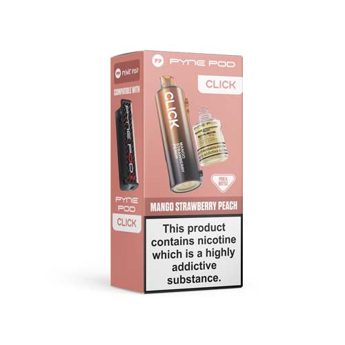 Pyne Pod Click Refill Pod Box Mango Strawberry Peach