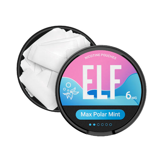ELF Max Polar Mint Nicotine Pouches