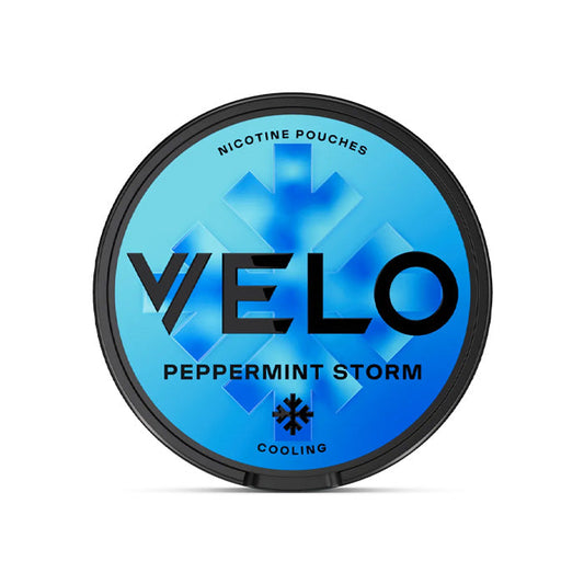 VELO Slim Peppermint Storm Nicotine Pouches