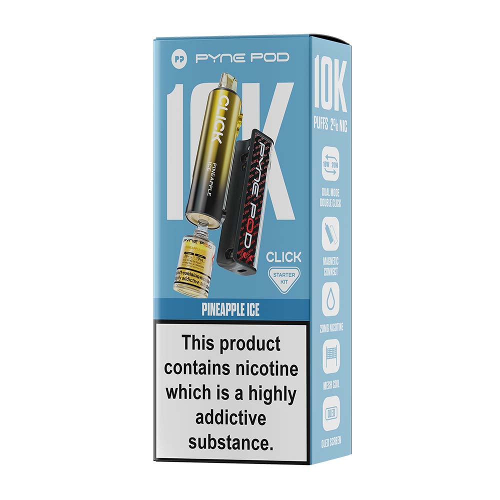 Pyne Pod Click 10K Pineapple Ice Starter Kit