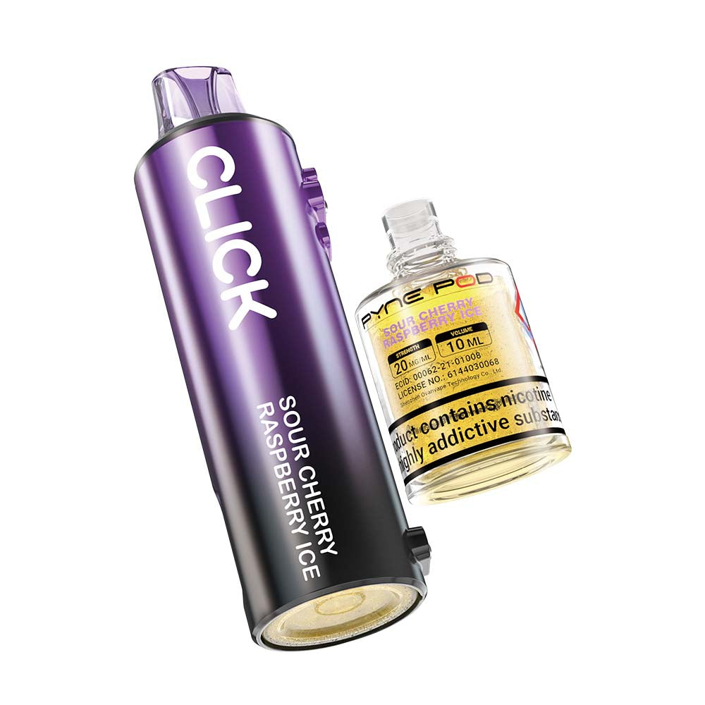 Pyne Pod Click Sour Cherry Raspberry Ice Pods