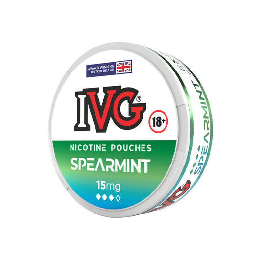 IVG Spearmint Nicotine Pouches