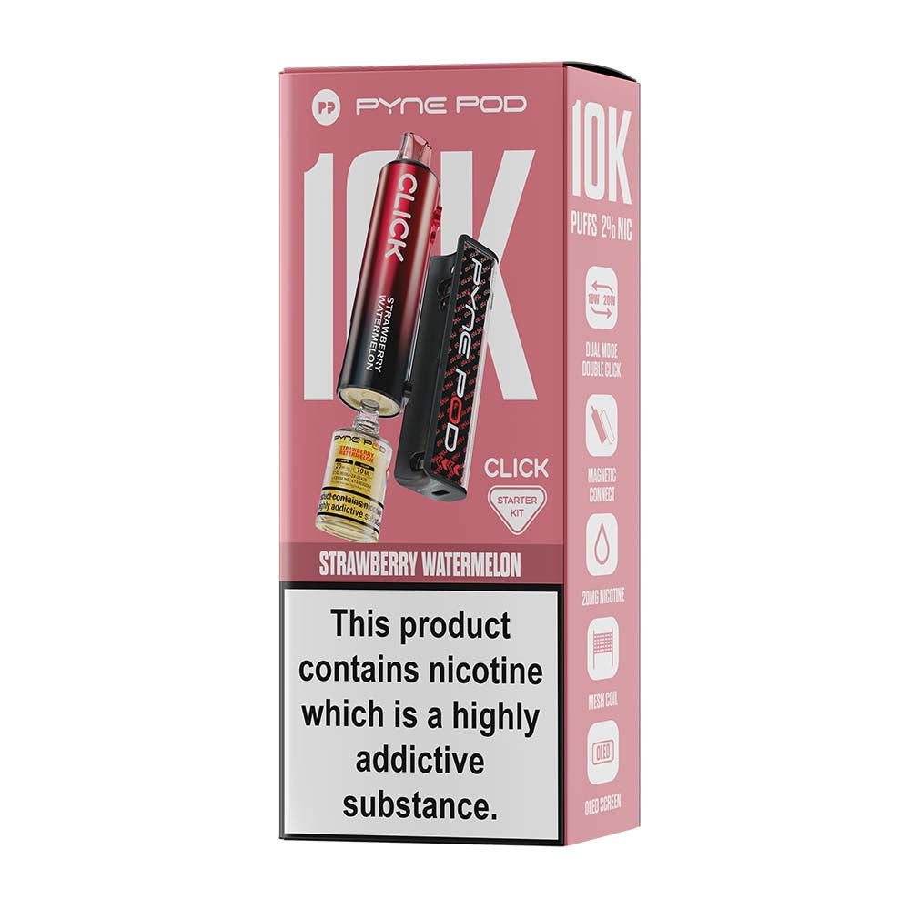 Pyne Pod Click 10K Strawberry Watermelon Starter Kit