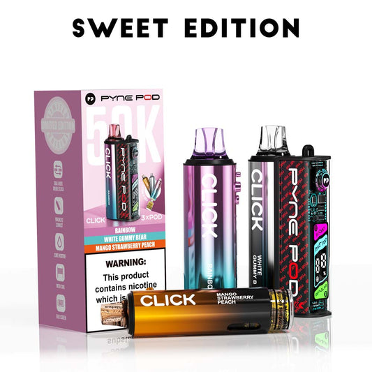 Pyne Pod Click 50K Sweet Edition (3 Flavours)