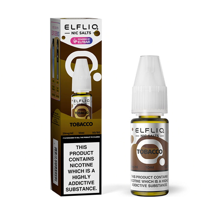 Tobacco10ml Nic Salt E-Liquid by Elf Liq