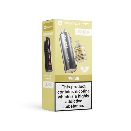 what flavour is white gb vape Pyne Pod Click White Gummy Bear Pods – My Vapery UK