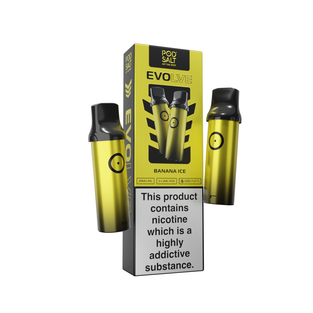 Pod Salt Evolve Pods Banana Ice
