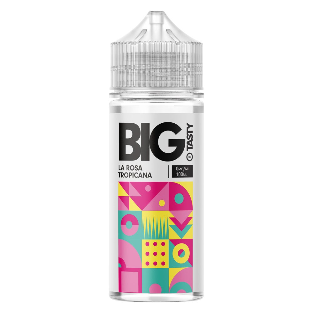 The Big Tasty Exotic La Rosa Tropicana 100ml Shortfill E-Liquid