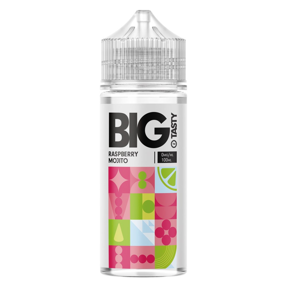 The Big Tasty Juiced Raspberry Mojito 100ml Shortfill E-Liquid