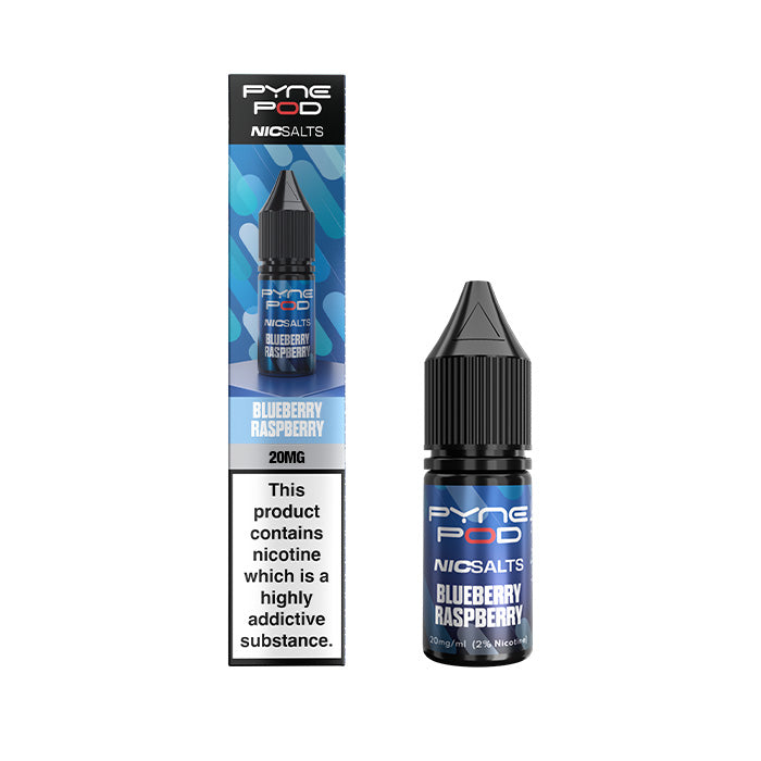 Blueberry Raspberry Pyne Pod Nic Salt E-Liquid bottle