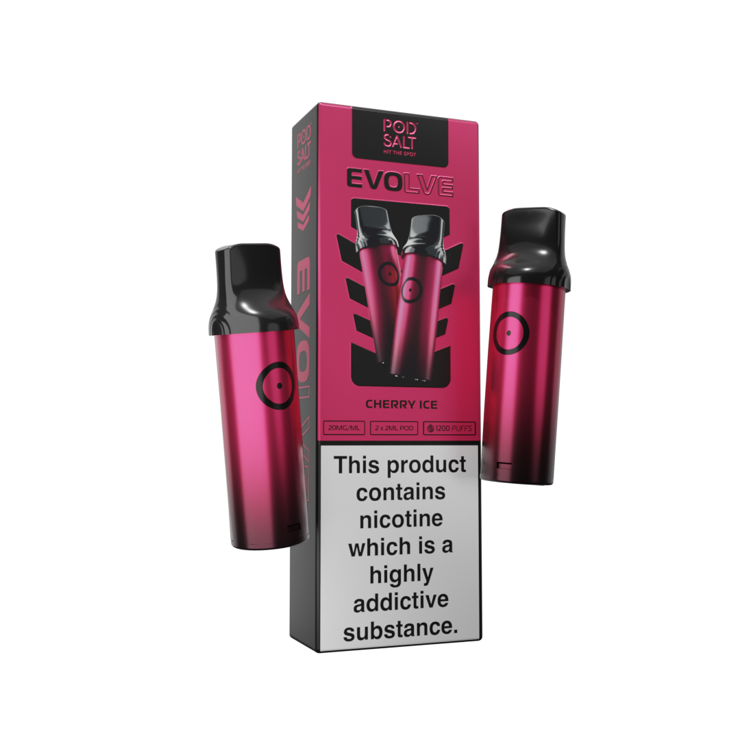 Pod Salt Evolve Pods Cherry Ice