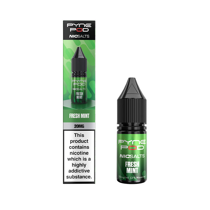 Fresh Mint Pyne Pod Nic Salt E-Liquid bottle