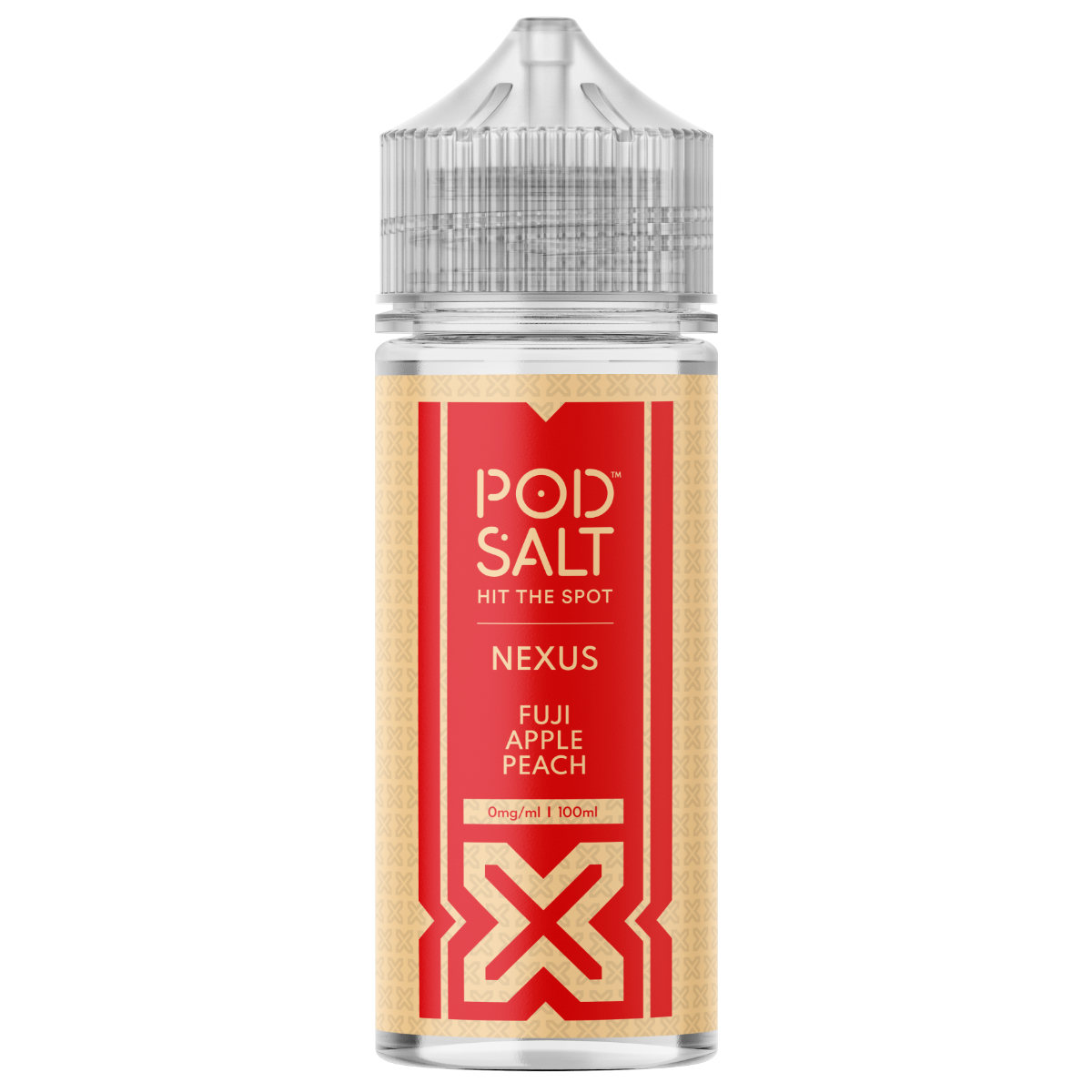 Pod Salt Nexus Fuji Apple Peach 100ml Shortfill E-Liquid