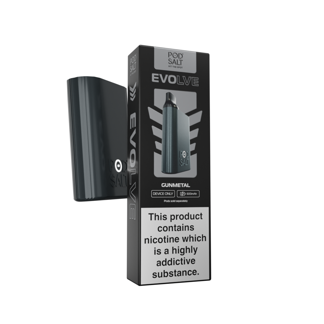 Pod Salt Evolve Device Only - Gun Metal (Box)