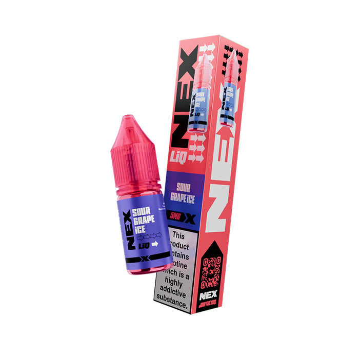NexLiq Sour Grape Ice 10ml Nic Salt E-Liquid