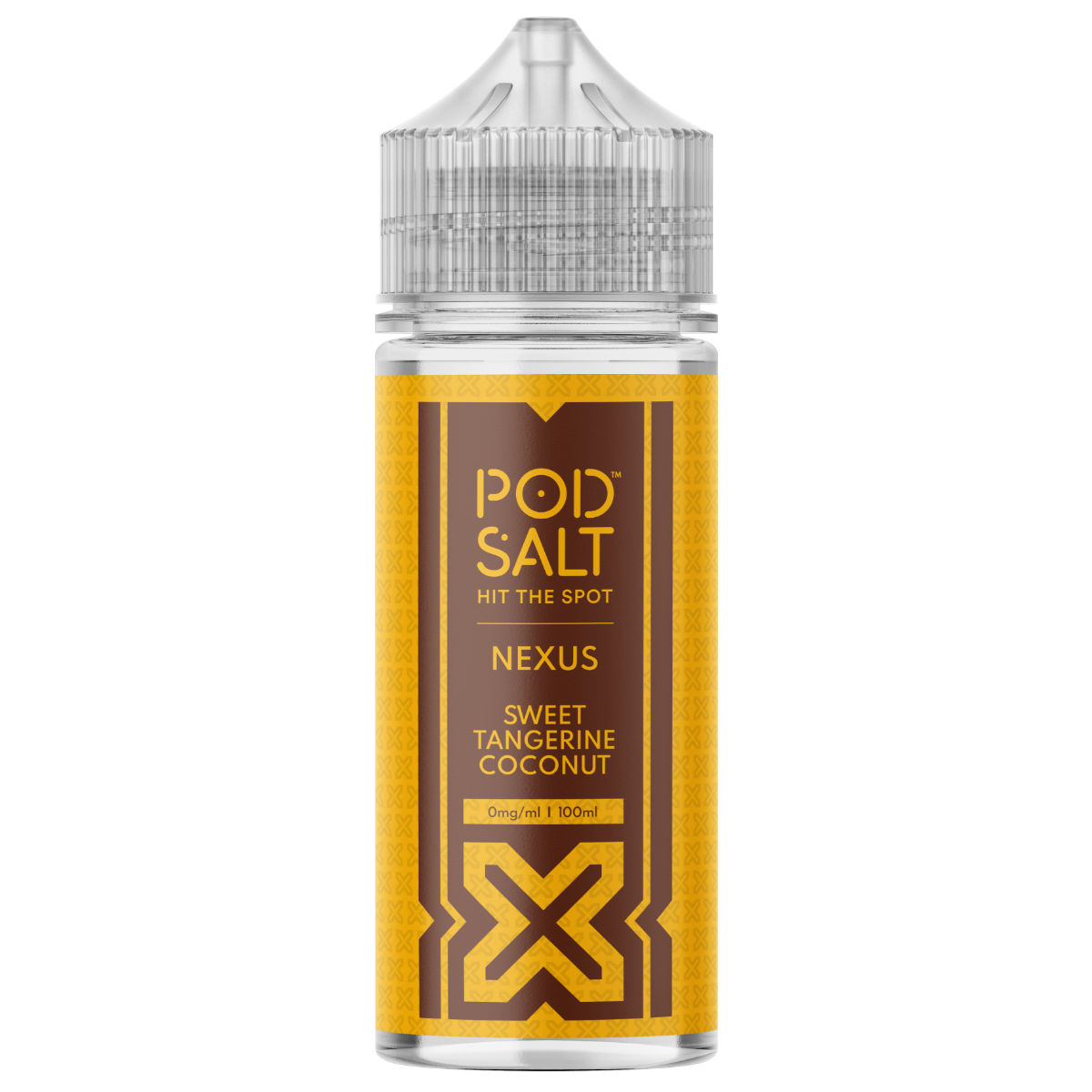 coconut oil vape juice Pod Salt Nexus Sweet Tangerine Coconut 100ml Shortfill – My Vapery UK