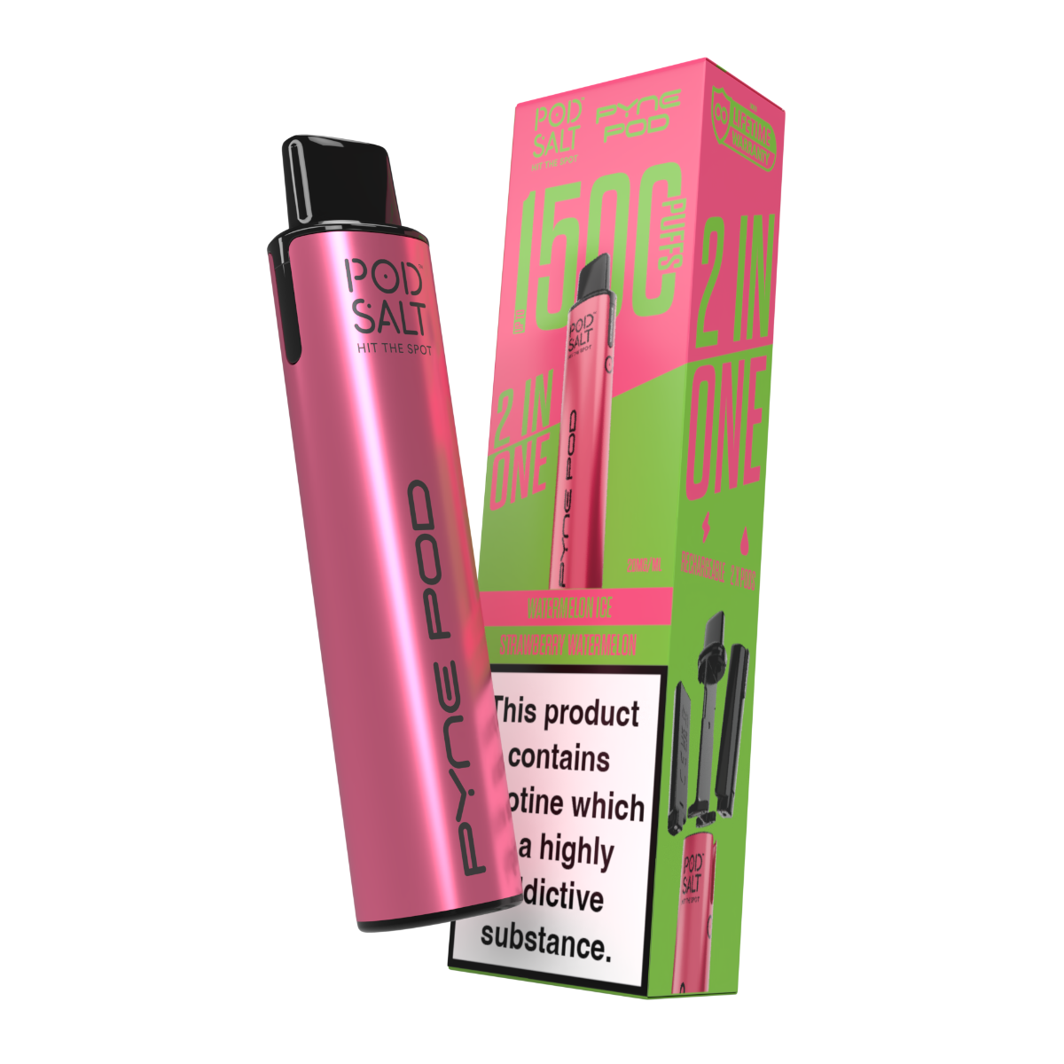 Pod Salt Pyne Pod 2 in One Starter Kit Watermelon Edition