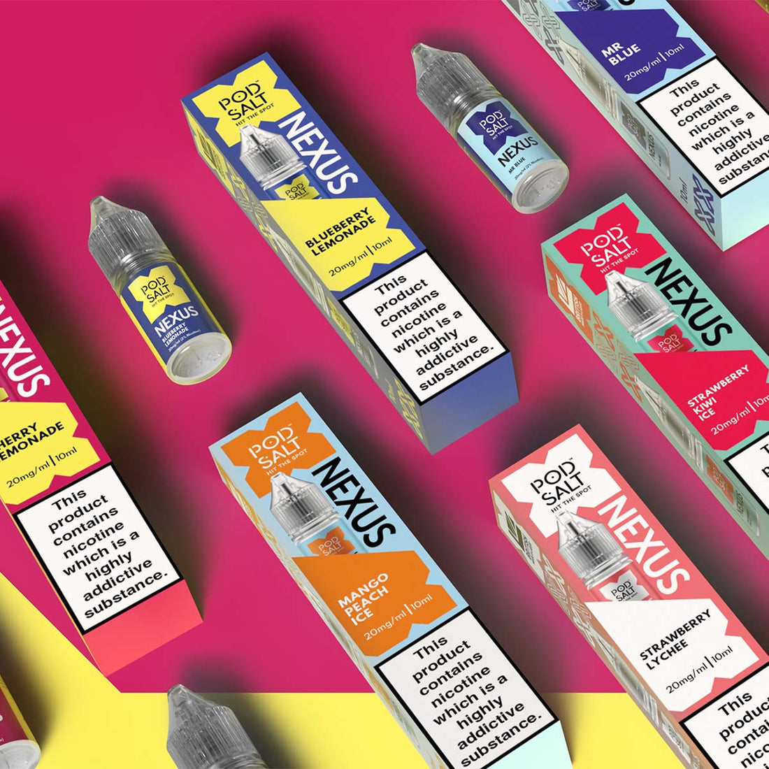Meet the 10 New Nexus E-Liquid Flavours – Now at My Vapery!