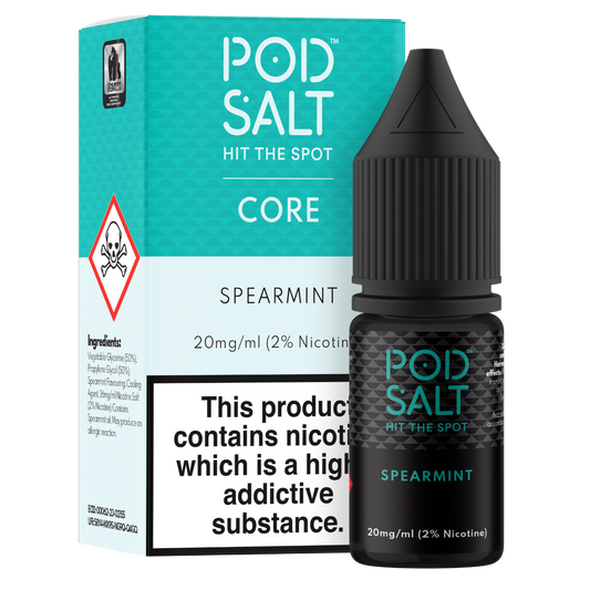 Pod Salt Core Spearmint 10ml Nicotine Salt E-Liquid