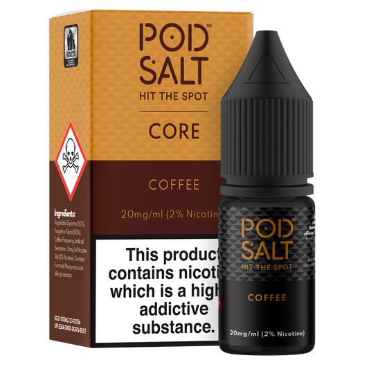 Pod Salt Core Coffee 10ml Nicotine Salt E-Liquid