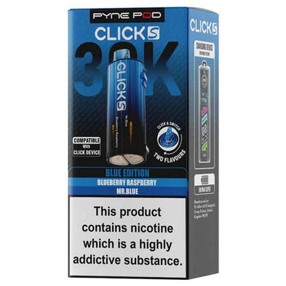 Pyne Pod Click S 30K Blue Edition Refill Pods