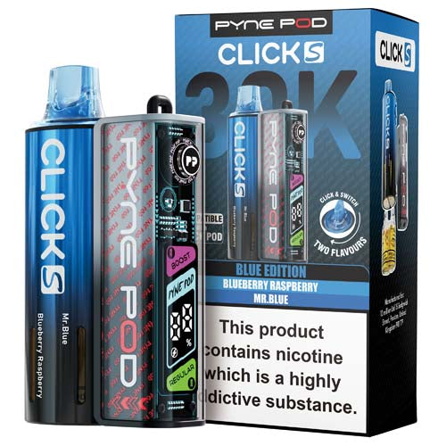 Pyne Pod Click S 30K Blue Edition Kit