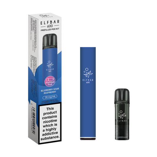 Elf Bar 600 Prefilled Pod Vape Kit