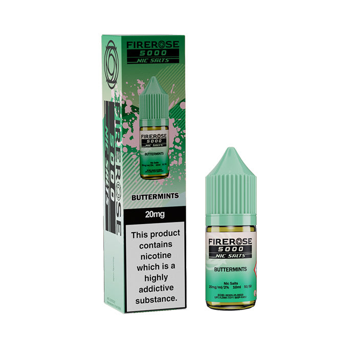 Buttermints  Nic Salt Bottle E-Liquid by Firerose 5000