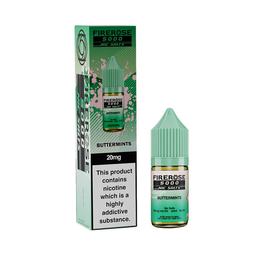 Buttermints  Nic Salt Bottle E-Liquid by Firerose 5000