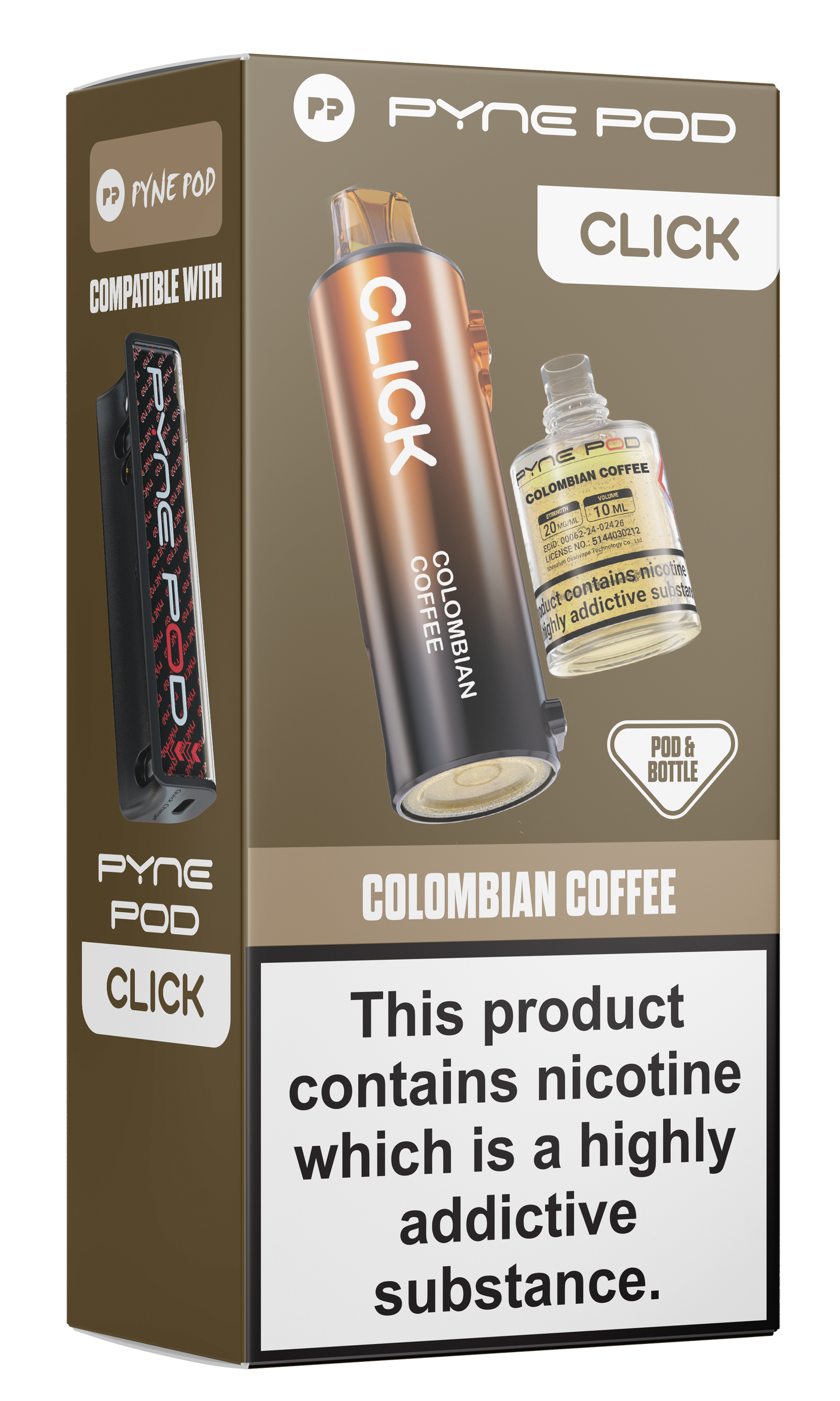 Pyne Pod Click Columbian Coffee Pods