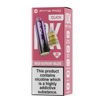 Pyne Pod Click Fresh Raspberry Mojito Pods