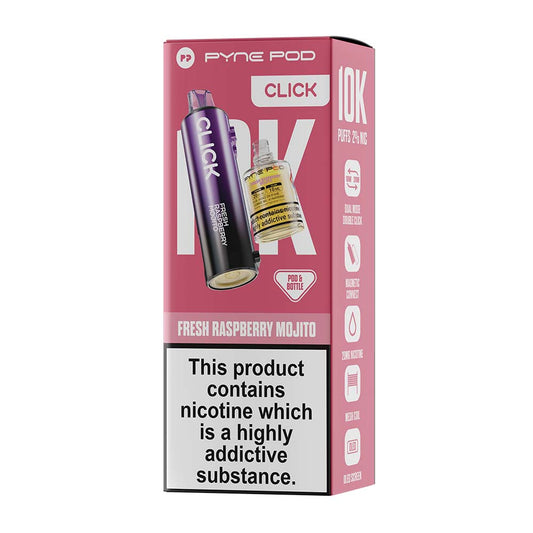 Pyne Pod Click Fresh Raspberry Mojito Pods