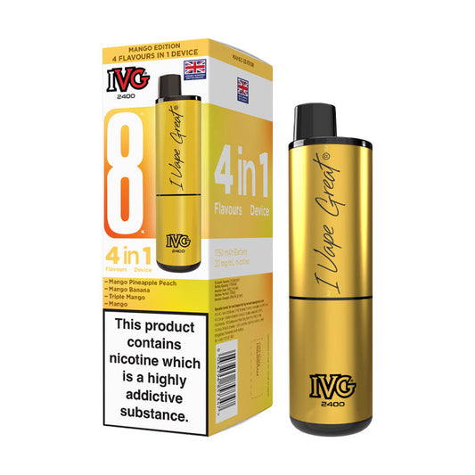 IVG 2400 4 in 1 Prefilled Pod Vape Kit