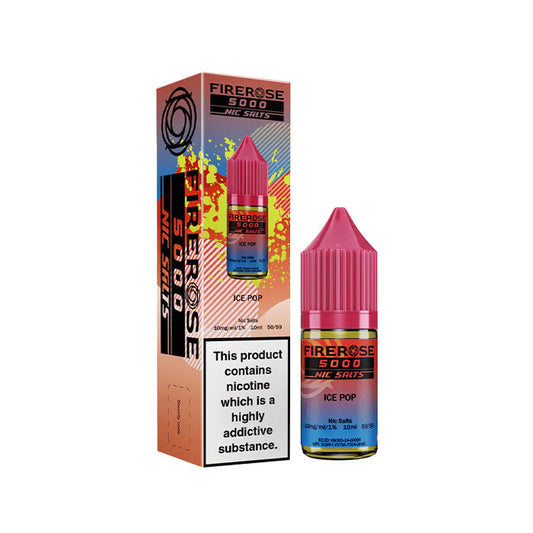 Ice Pop  Nic Salt Bottle E-Liquid by Firerose 5000