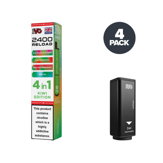 Kiwi Edition IVG 2400 Reload Prefilled Pod and Box