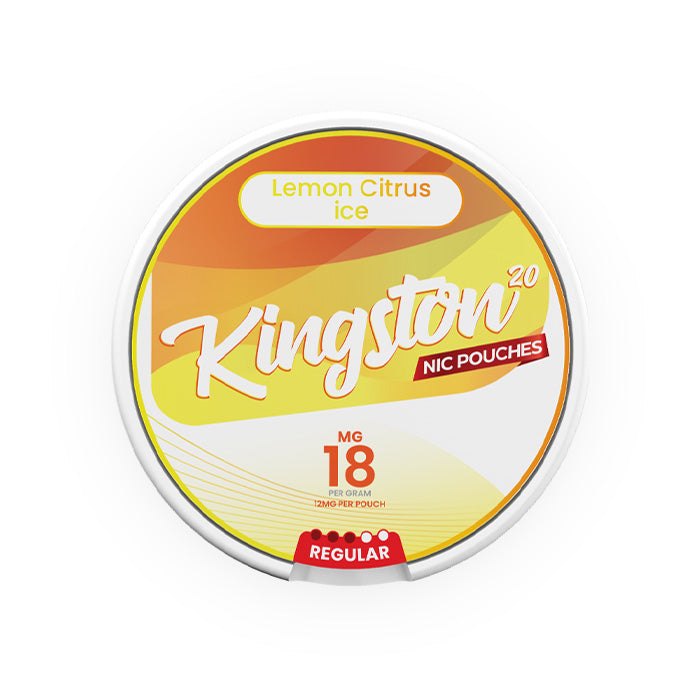 Kingston Lemon Citrus Ice Nicotine Pouches