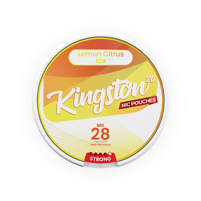 Kingston Lemon Citrus Ice Nicotine Pouches